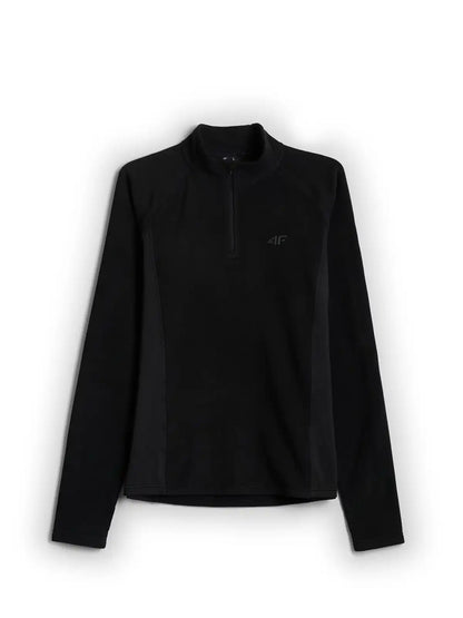 Hanorac microfleece pentru bărbați 4F M093 4FWAW26UFLEM093 deep black