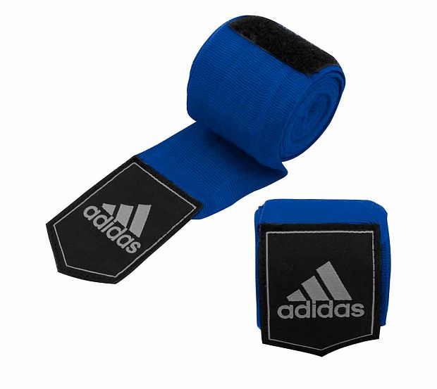 Боксерские бинты Adidas adibp03 boxing crepe bandage 5cm blue