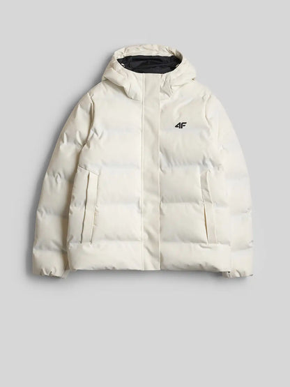 Женский пуховик с капюшоном 4F F0927 4FWAW26TDJAF0927 beige