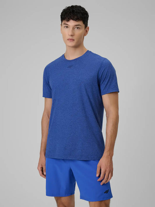 Tricou de antrenament pentru bărbați 4F M1786 4FWSS26TFTSM1786 cobalt melange
