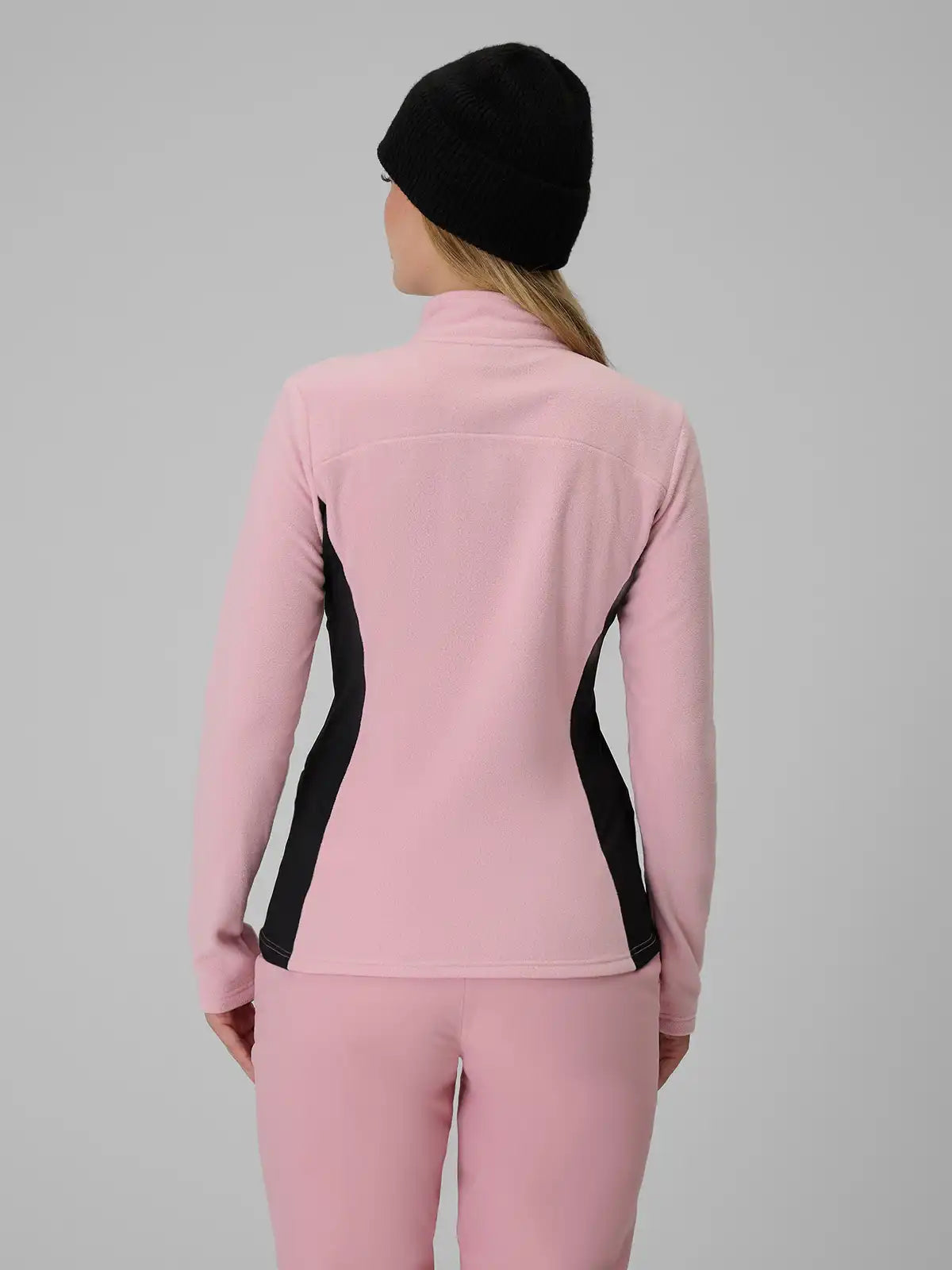 Hanorac microfleece pentru femei 4F F085 4FWAW26UFLEF085 light pink