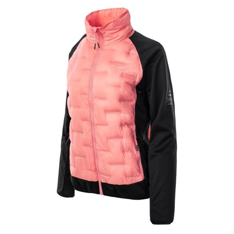 Jachetă ELBRUS JULIMAR WO'S FLAMINGO PINK/BLACK