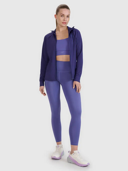 Женский батник на молнии 4F F467 4FRSS25TFSWF467 dark blue