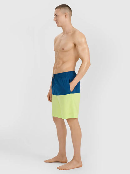 Мужские пляжные шорты 4F M135 4FWSS25UBDSM135 canary green