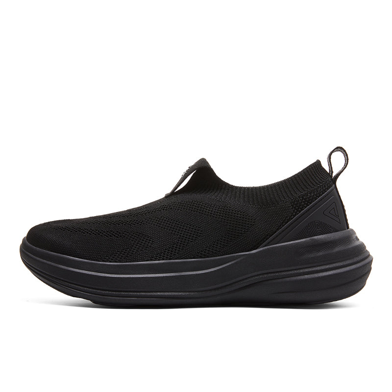 Кроссовки мужские Peak casual  ET262837J  all black