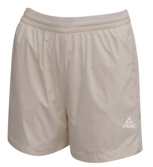 Pantaloni scurți de fitness pentru femei  Peak FW3252282 raw white