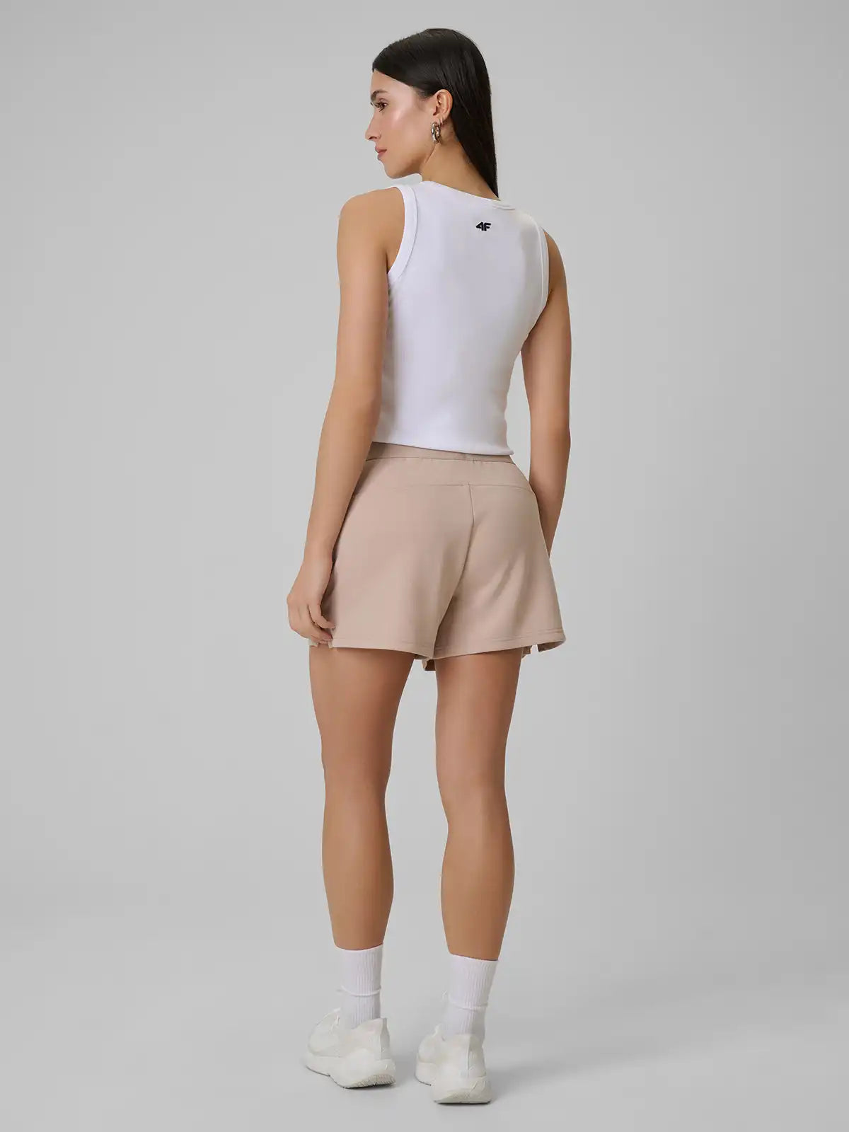 Женские шорты casual 4F F713 4FWSS26TSHOF713 beige