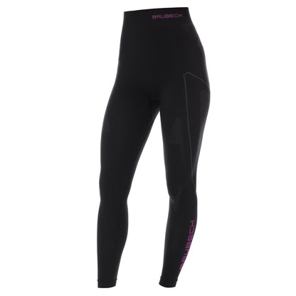 Legginși termo Brubeck LE11870A THERMO Women's pants black/pink