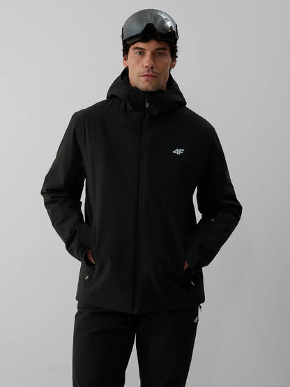 Geacă de ski pentru bărbați 4F M1202 4FWAW26TTJAM1202 deep black
