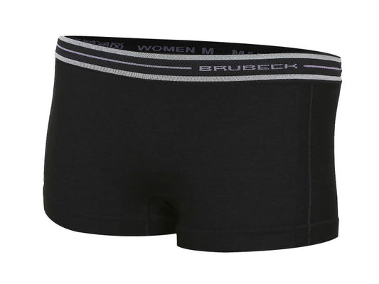 Термобелье Brubeck bx10860 women's boxer shorts active wool black