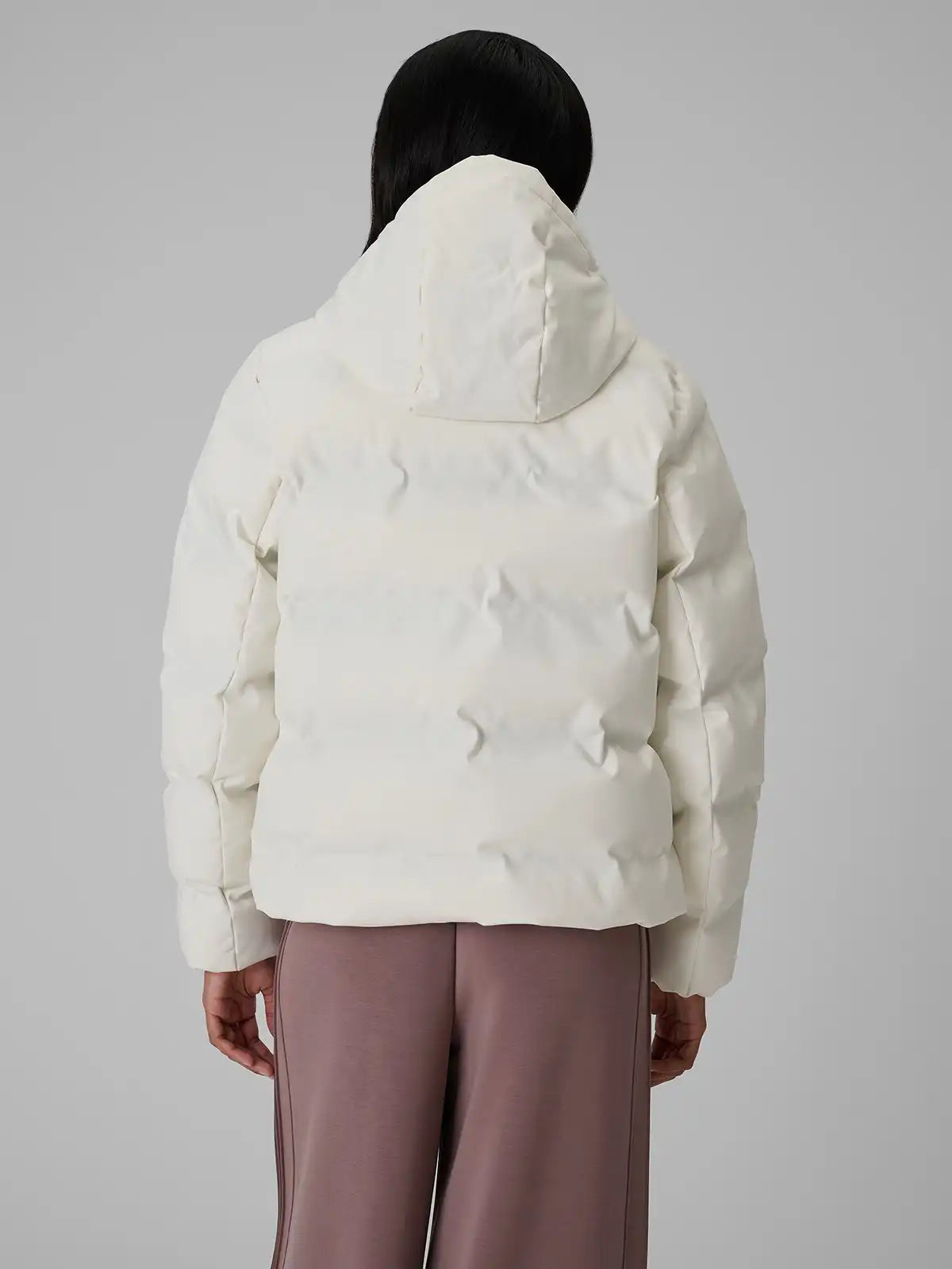 Женский пуховик с капюшоном 4F F0927 4FWAW26TDJAF0927 beige