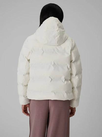 Женский пуховик с капюшоном 4F F0927 4FWAW26TDJAF0927 beige