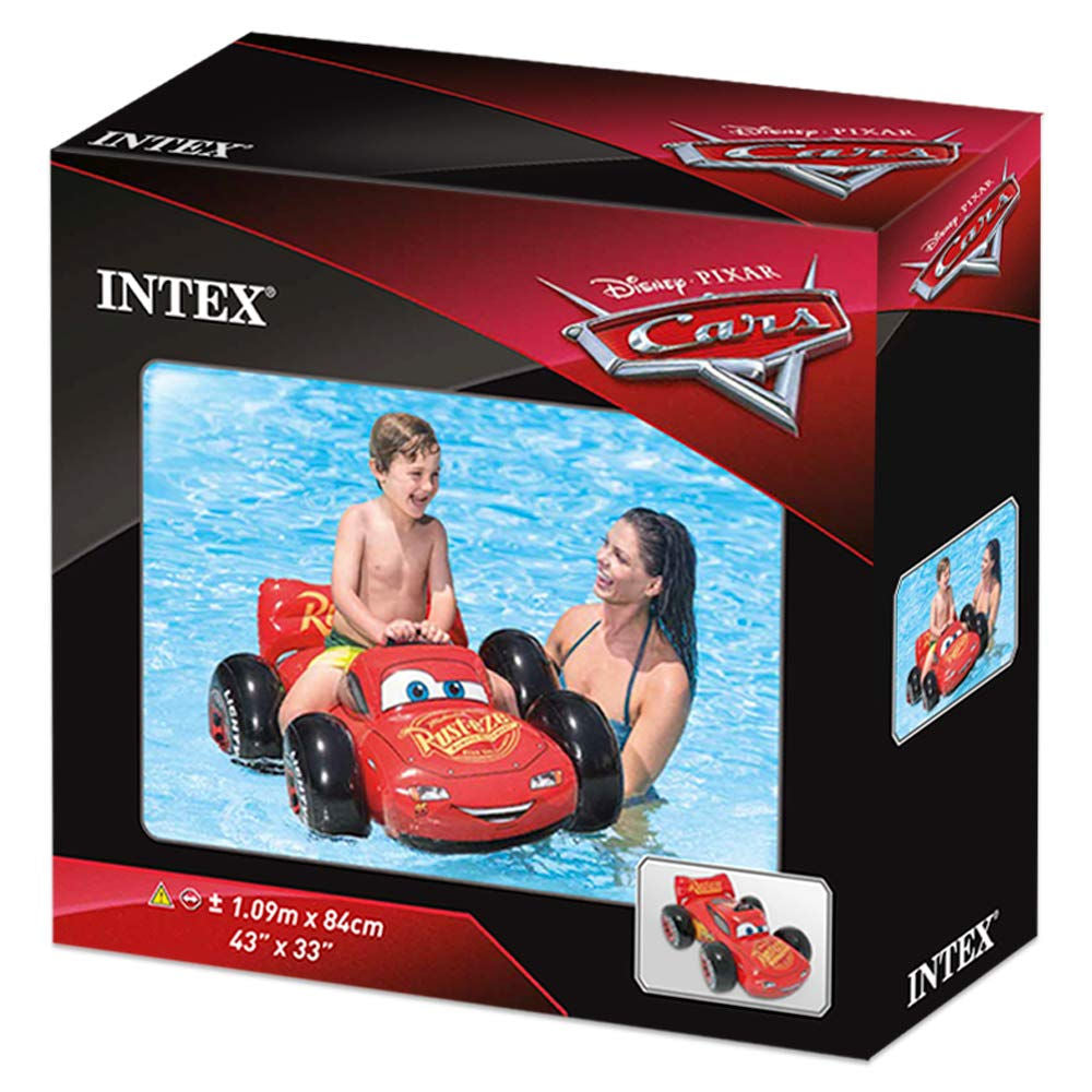 Plută cu mîner INTEX 57516 CARS 109x84cm, 3+