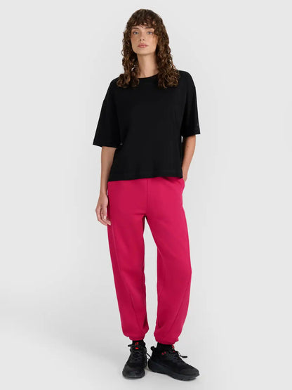 Женские джоггеры 4F F1205 4FWAW25TTROF1205 dark pink