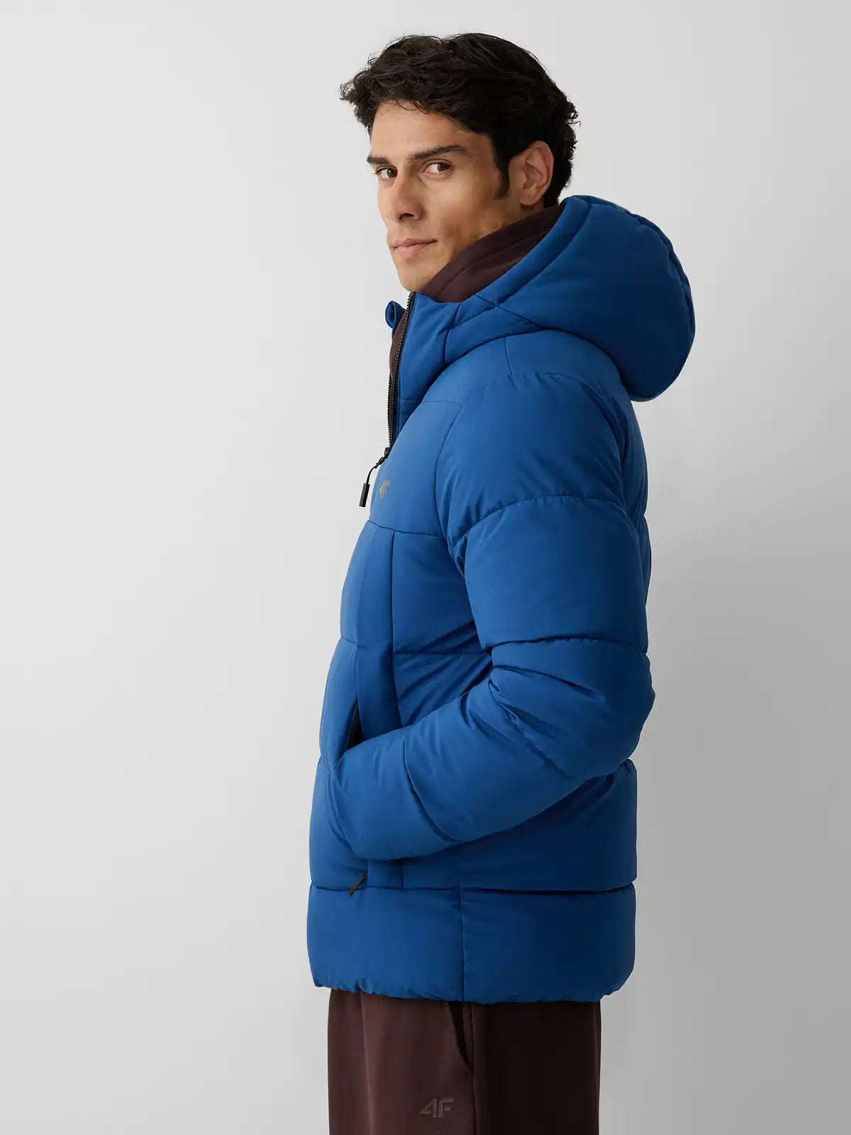 Мужская стеганая куртка 4F M1213 4FWAW26TTJAM1213 dark blue