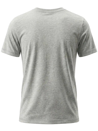 Tricou pentru bărbați casual 4F M3341 4FWMM00TTSHM3341 grey melange