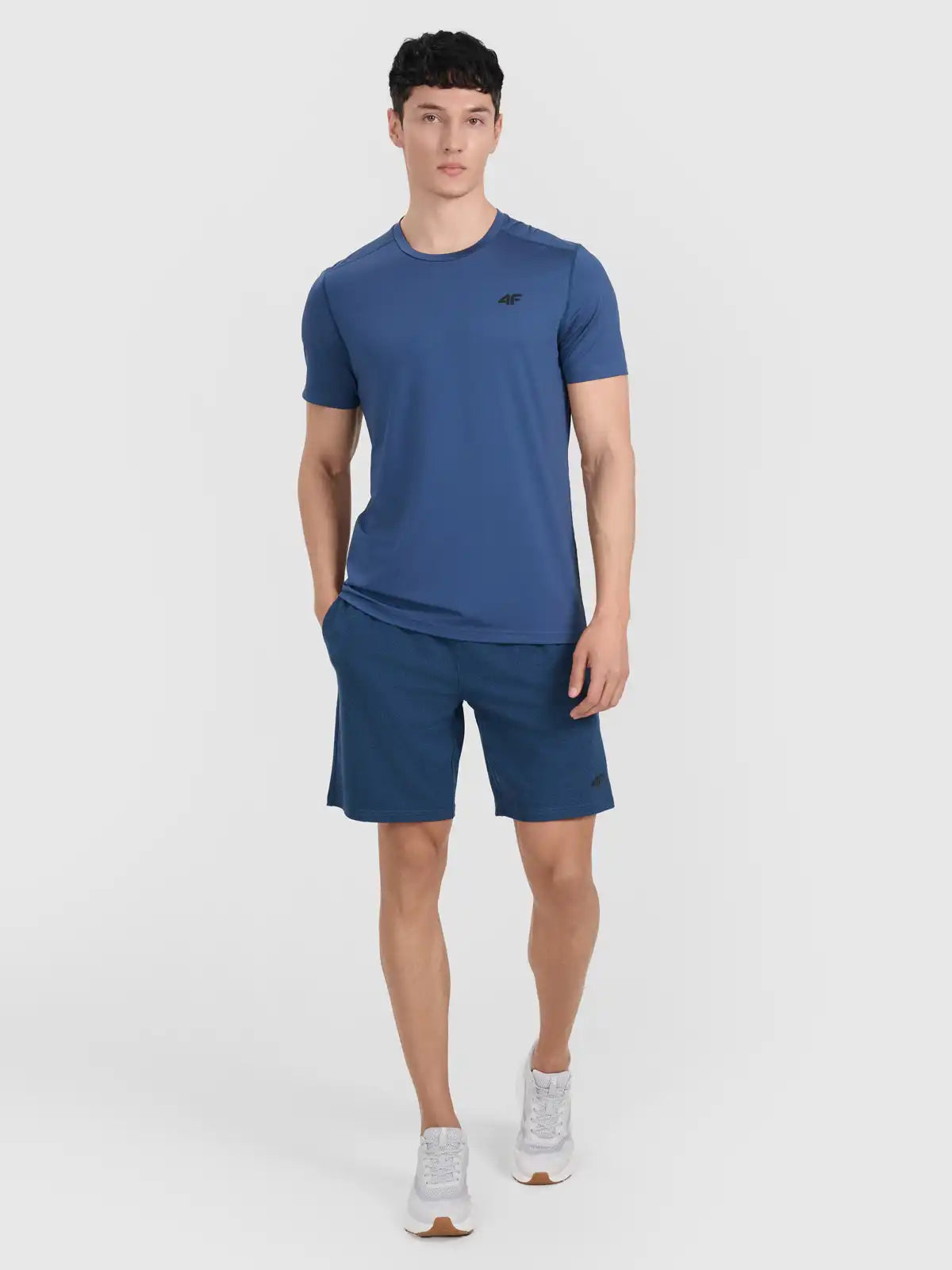 Мужская футболка для тренировок 4F M1521 4FWAW25TFTSM1521 blue