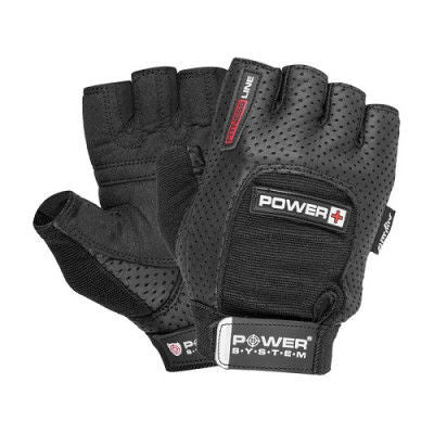 Перчатки для фитнеса power plus-black