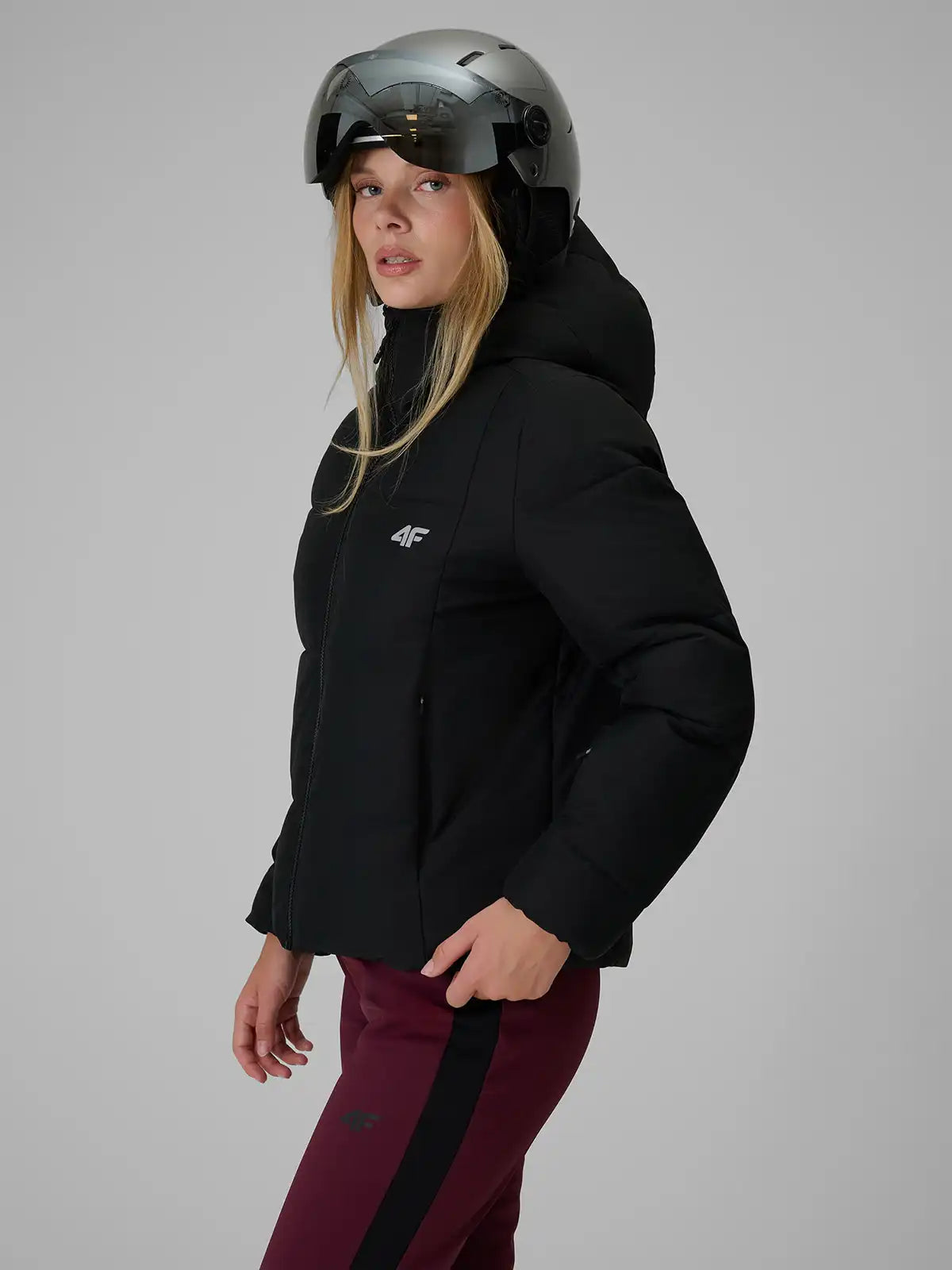 Geacă de ski pentru femei 4F F1223 4FWAW26TTJAF1223 deep black