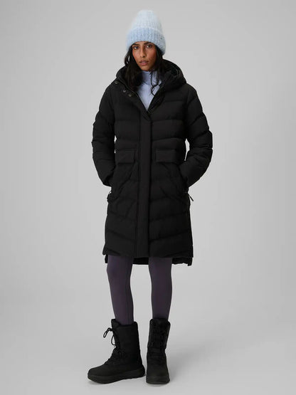 Женский длинный пуховик 4F F0929 4FWAW26TDJAF0929 deep black