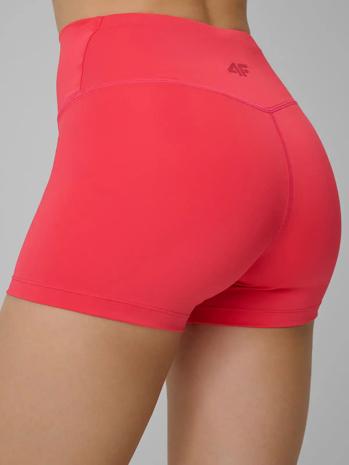 Женские короткие леггинсы для фитнеса 4F F086 4FWSS26TFSTF086 coral