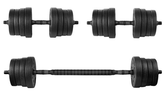 Набор гантелей и штанги Spokey PONDUS 30 2x15kg 944225