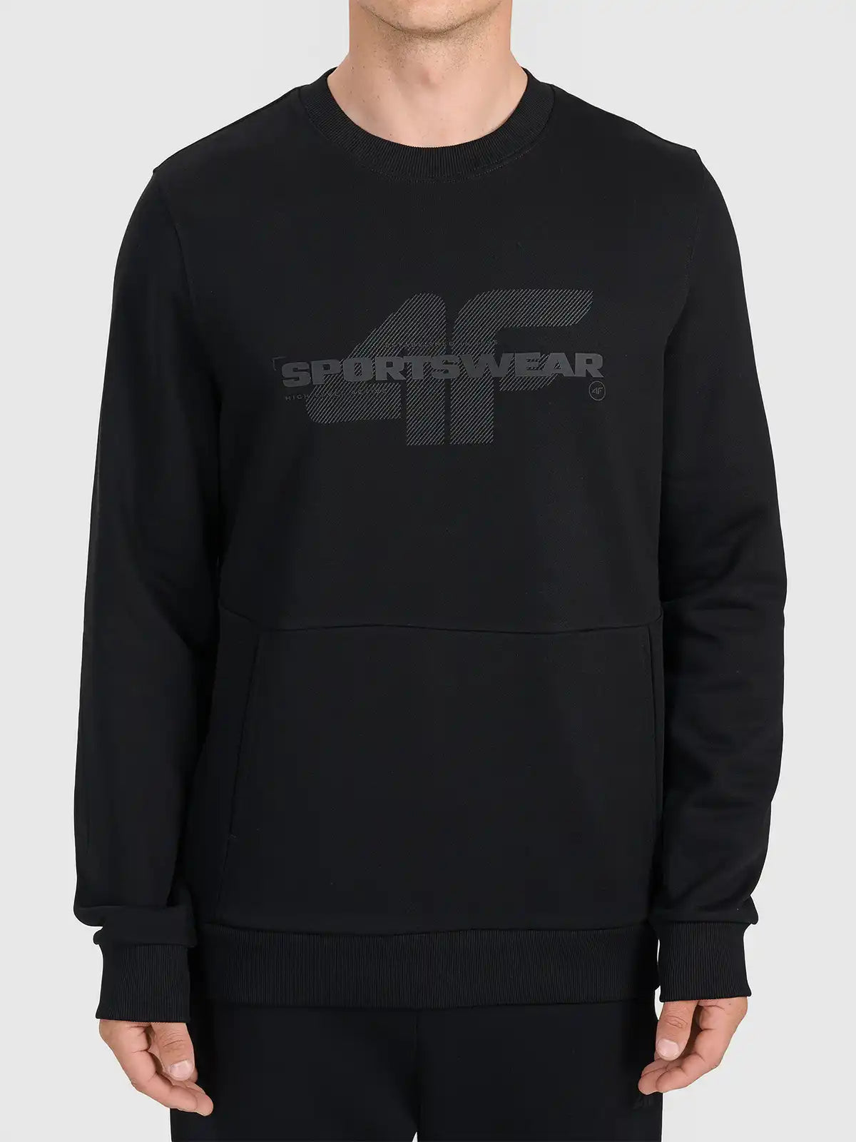 Мужской джемпер 4F M2237 4FWSS26TSWSM2237 deep black
