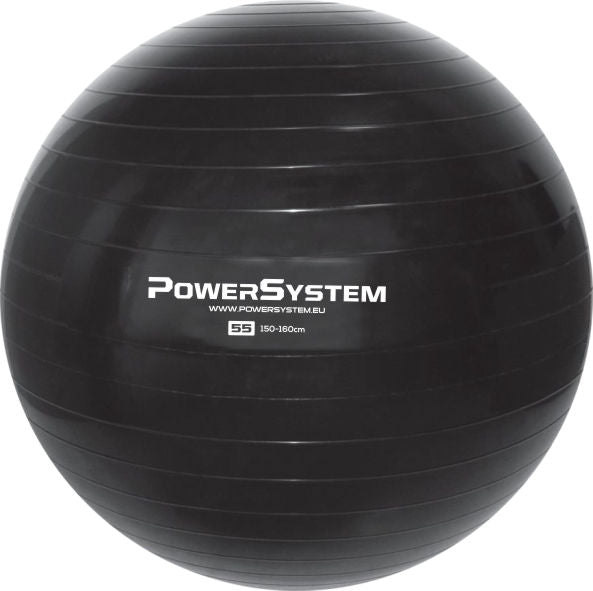 FITBALL POWER SYSTEM PRO 55CM-BLACK