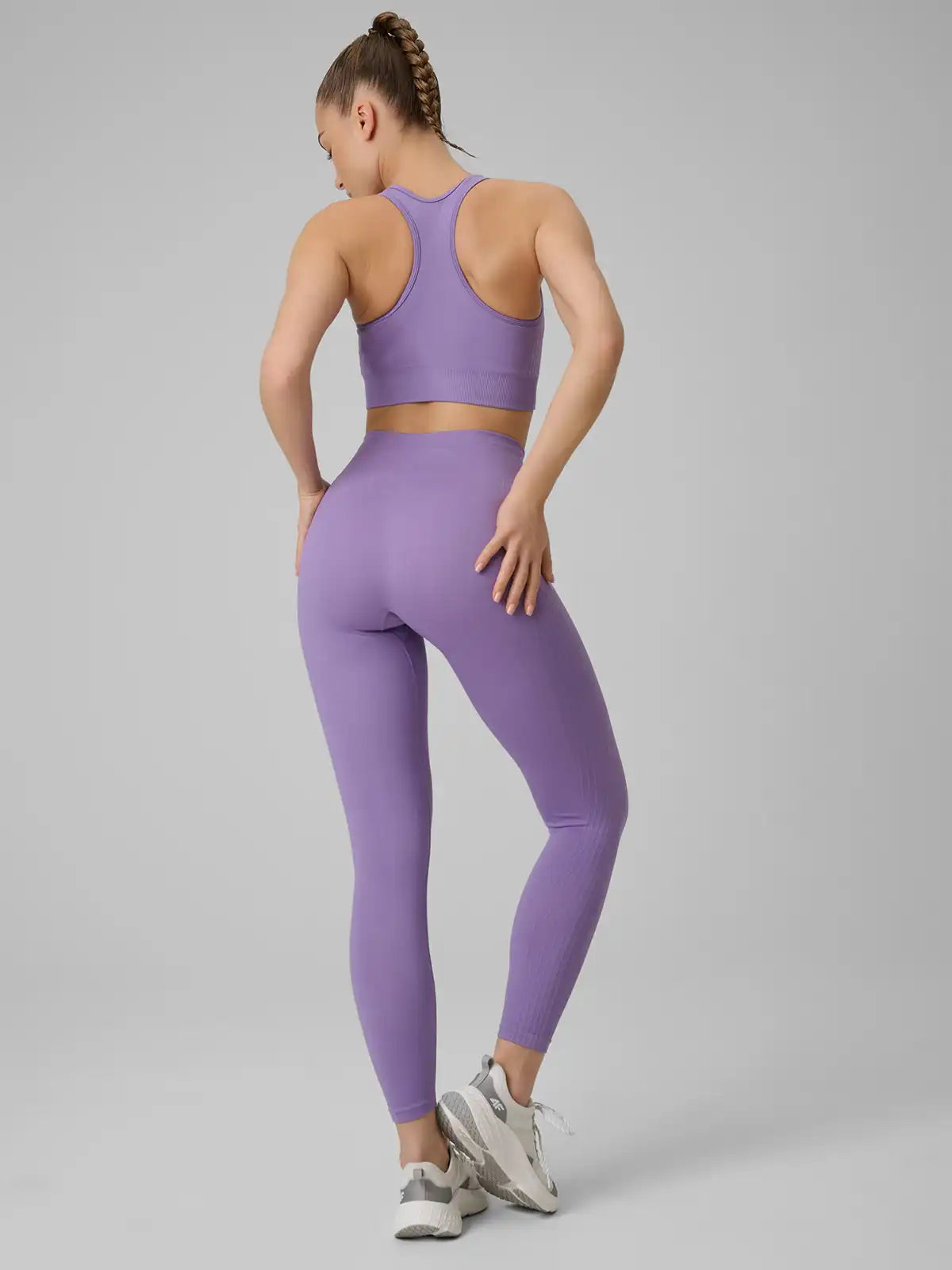 Женские леггинсы для фитнеса 4F F420 4FWSS26TFTIF420 violet