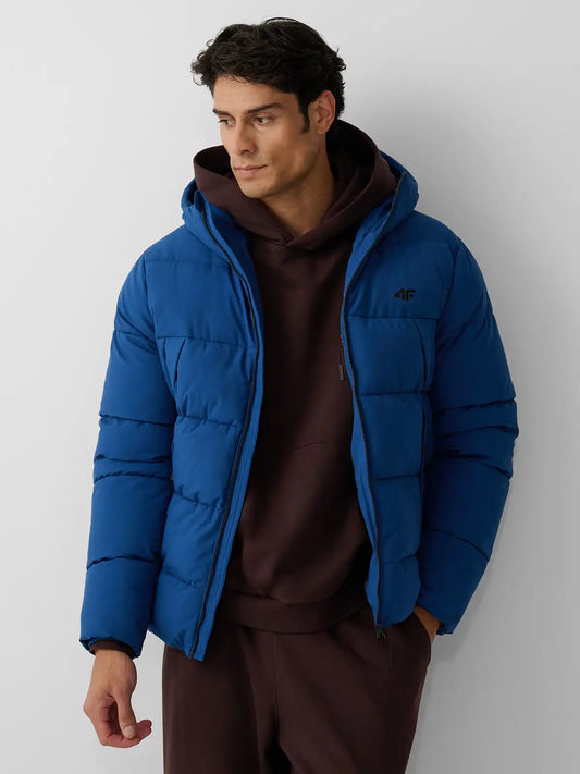 Мужская стеганая куртка 4F M1213 4FWAW26TTJAM1213 dark blue