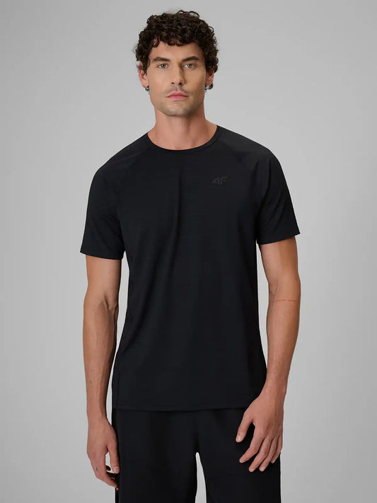 Мужская футболка для фитнеса 4F M2459 4FWAW26TFTSM2459 deep black