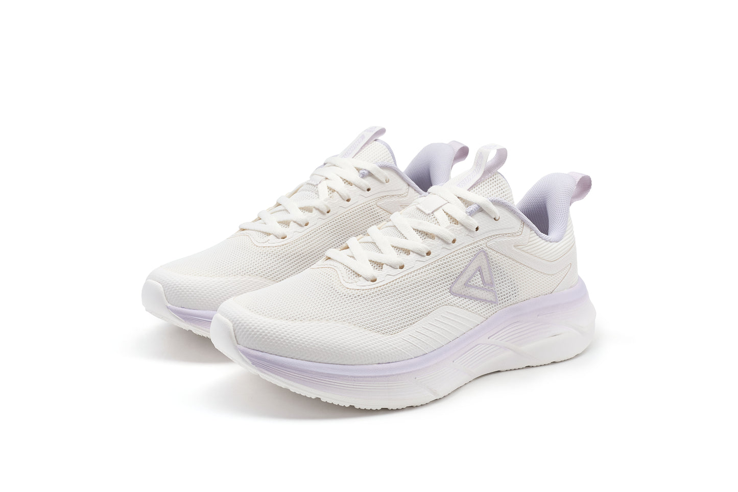Adidași de alergare pentru femei Peak EXT262388H white/purple