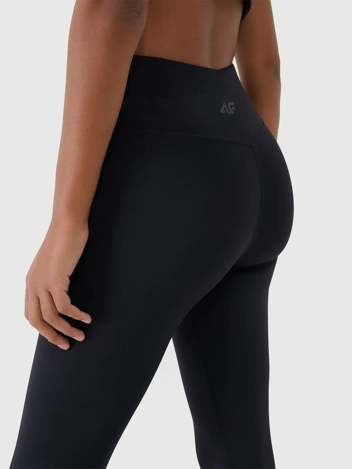 Legginși de antrenament pentru femei  4F F418 4FWSS26TFTIF418 deep black