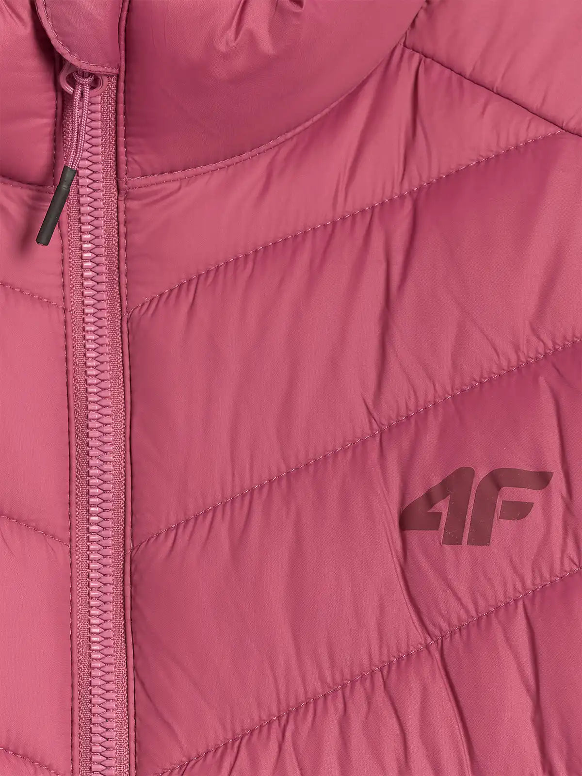 Jachetă de puf pentru femei 4F F0923 4FWAW26TDJAF0923 dark pink