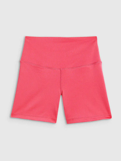 Женские короткие леггинсы для фитнеса 4F F086 4FWSS26TFSTF086 coral