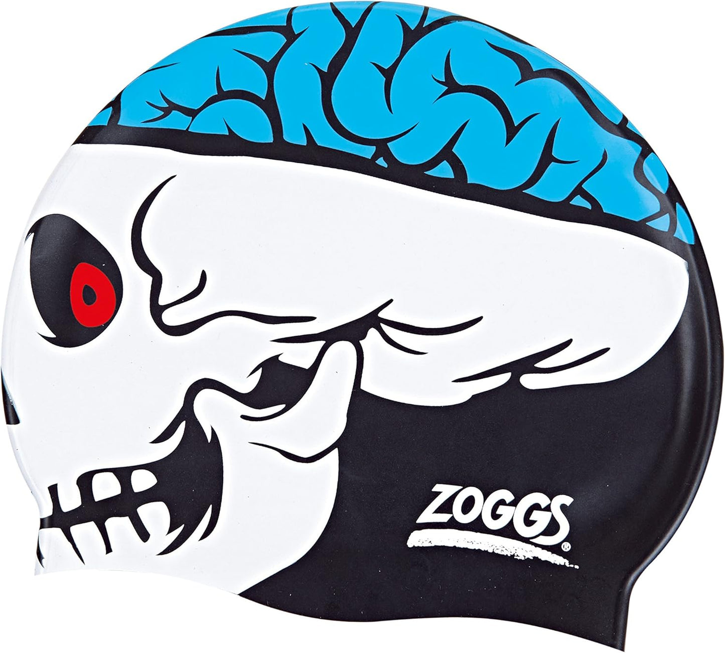 Căciulă pentru înot Zoggs Junior Character Silicone Cap Skull