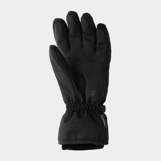 Лыжные перчатки 4F ski gloves red001 deep black