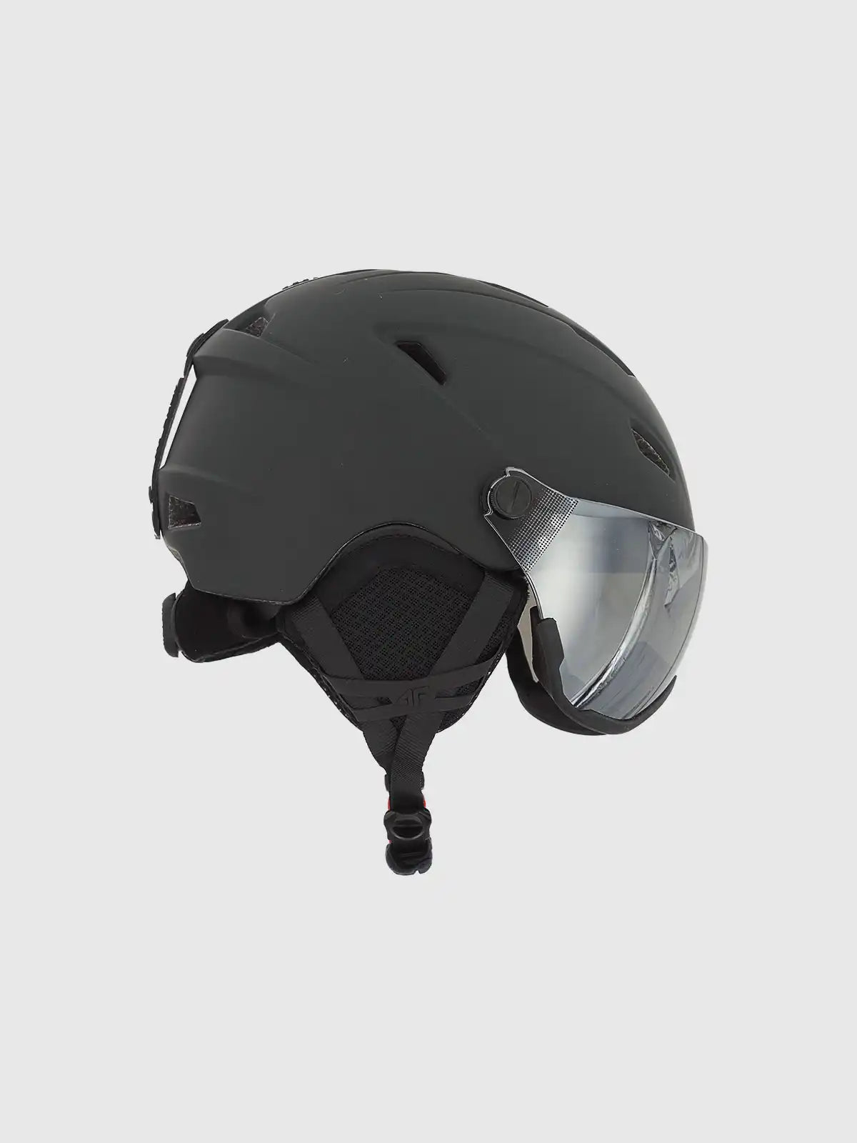 Горнолыжный шлем с визором 4F U131  4FWAW26AHELU131 dark grey