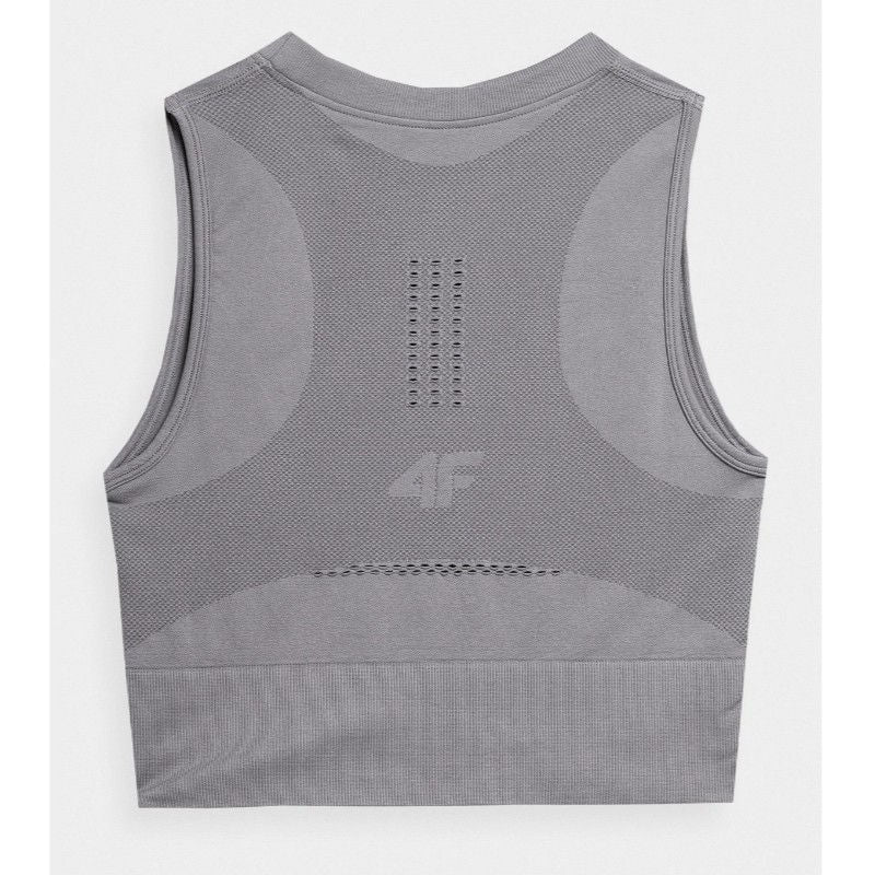 Top pentru antrenamente 4F TSHIRT FNK F154 4FSS23TFTSF154 MIDDLE GREY