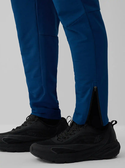 Pantaloni sportivi pentru bărbați 4F M1804 4FWAW26TTROM1804 teal