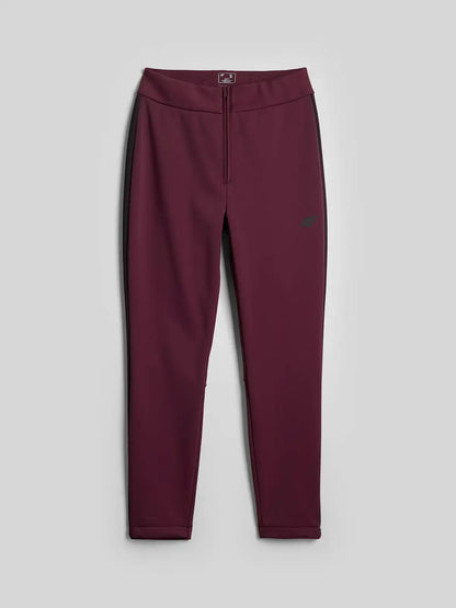Женские лыжные штаны 4F F1467 4FWAW26TFTRF1467 burgundy