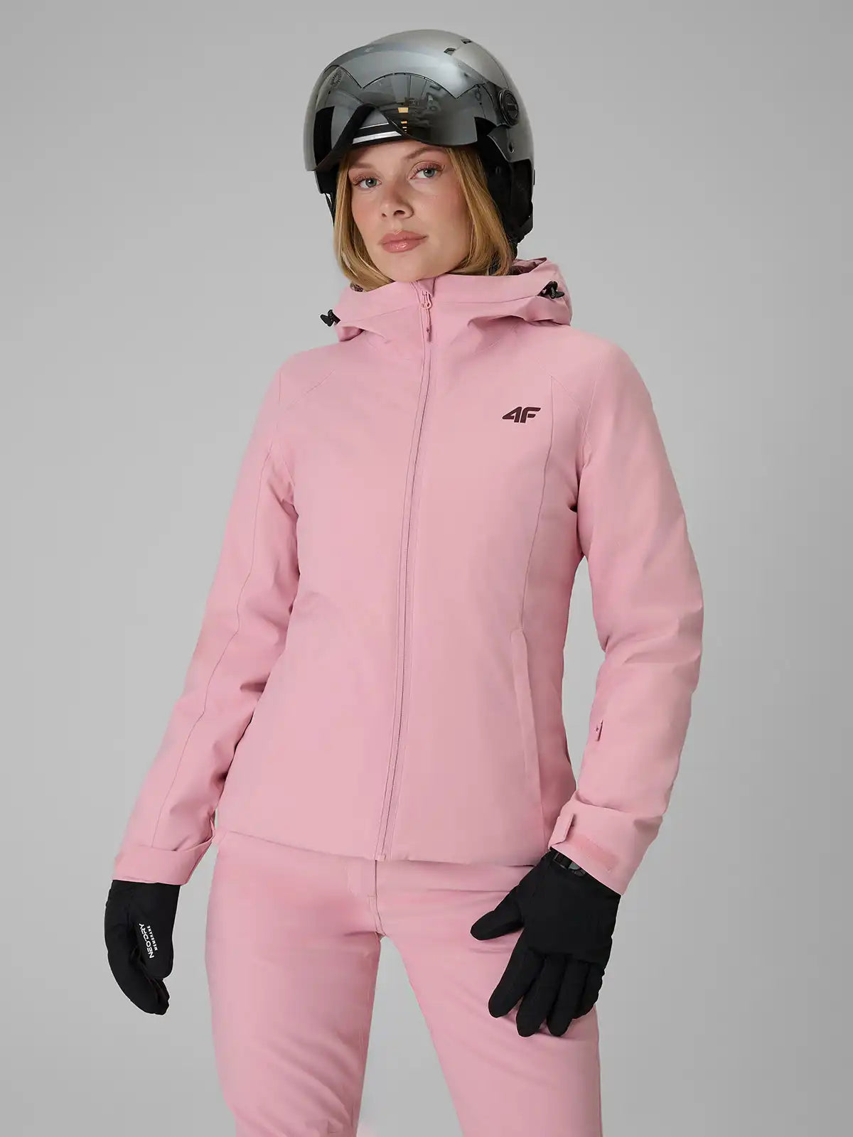 Geacă de ski pentru femei 4F F1221 4FWAW26TTJAF1221 light pink