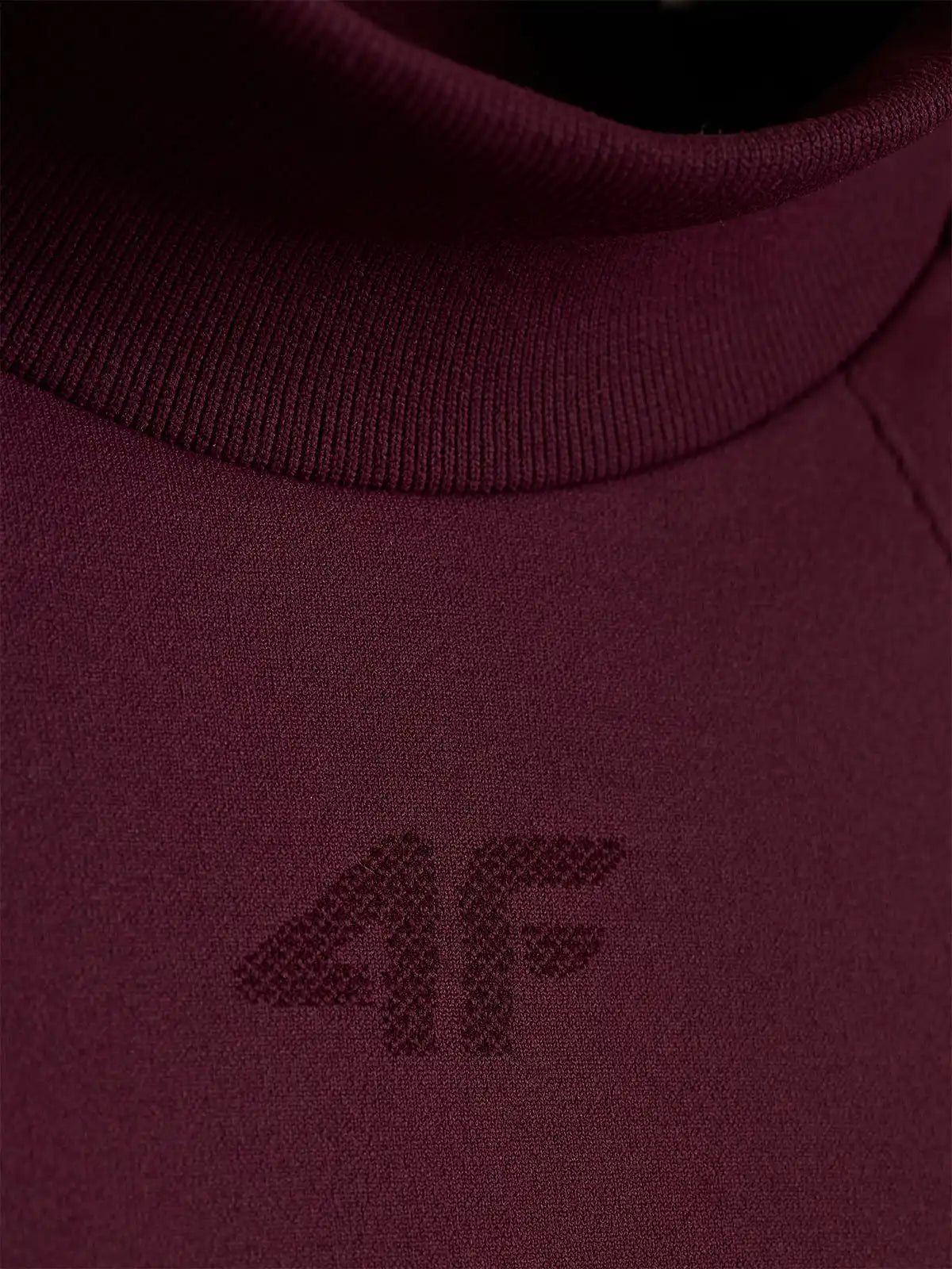 Longsleeve termo pentru femei  4F F324 4FWAW26USEAF324 burgundy