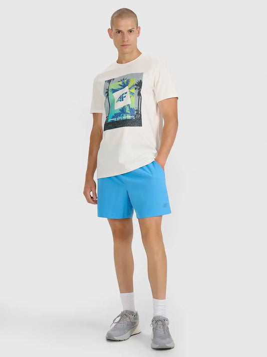 Мужские пляжные шорты 4F M134 4FWSS25UBDSM134 blue