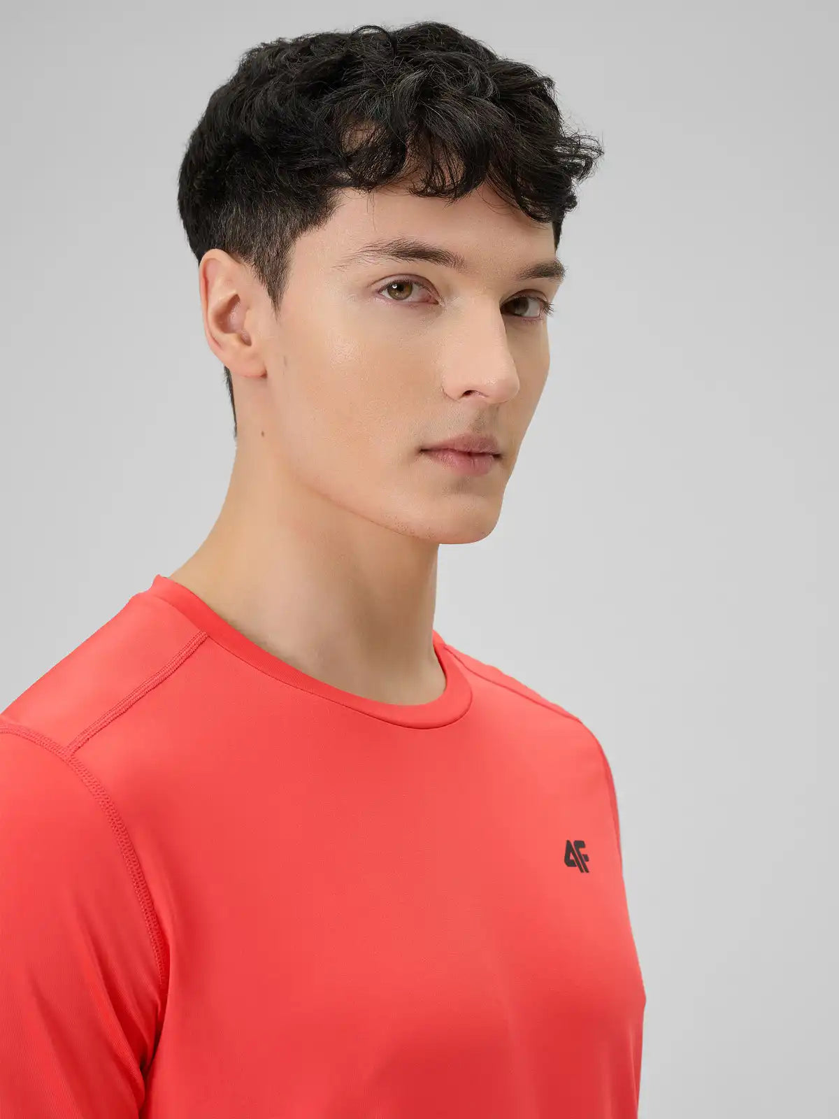 Мужская футболка для тренировок 4F M1785 4FWSS26TFTSM1785 red