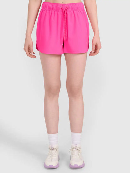 Pantaloni scurți de plajă pentru femei 4F F160 4FWSS26UBDSF160 hot pink