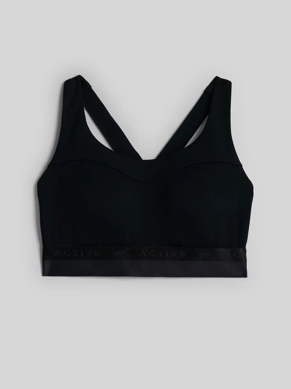 Бра для фитнеса 4F F252 4FWAW26USBAF252 deep black