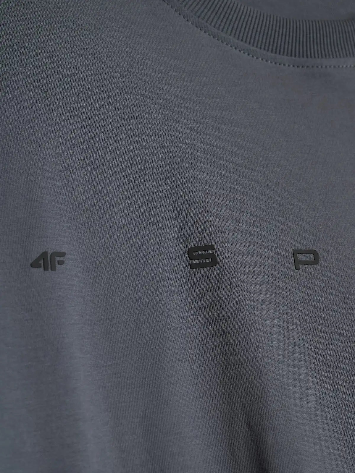 Мужская футболка casual 4F M3575 4FWAW26TTSHM3575 anthracite