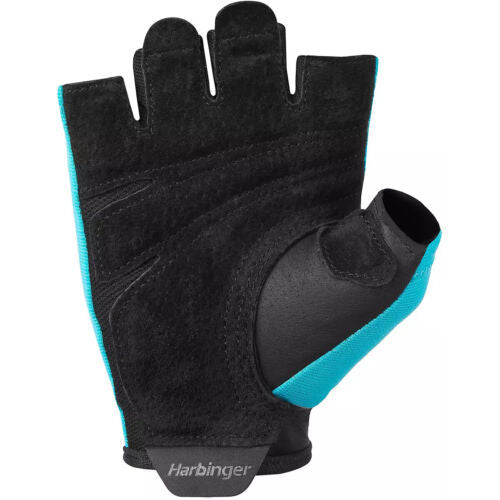 Перчатки для фитнеса harbinger power 2.0 unisex aqua