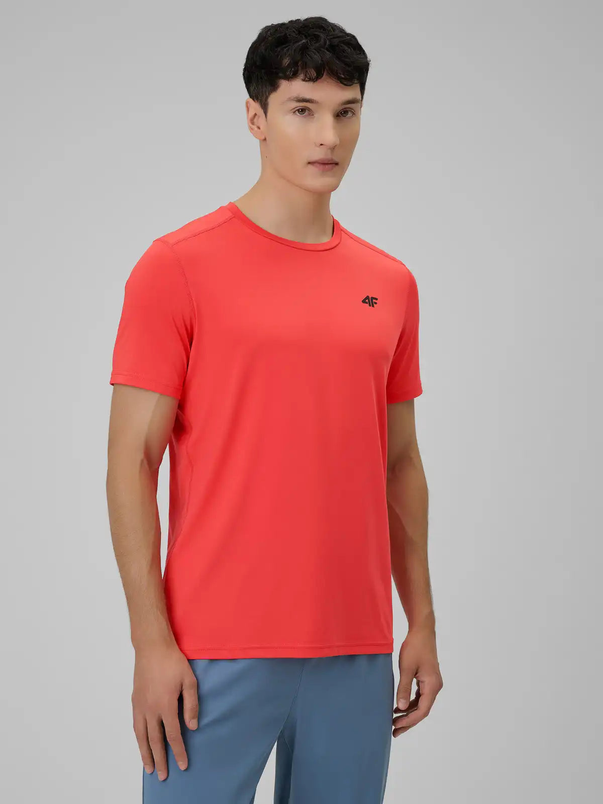 Мужская футболка для тренировок 4F M1785 4FWSS26TFTSM1785 red